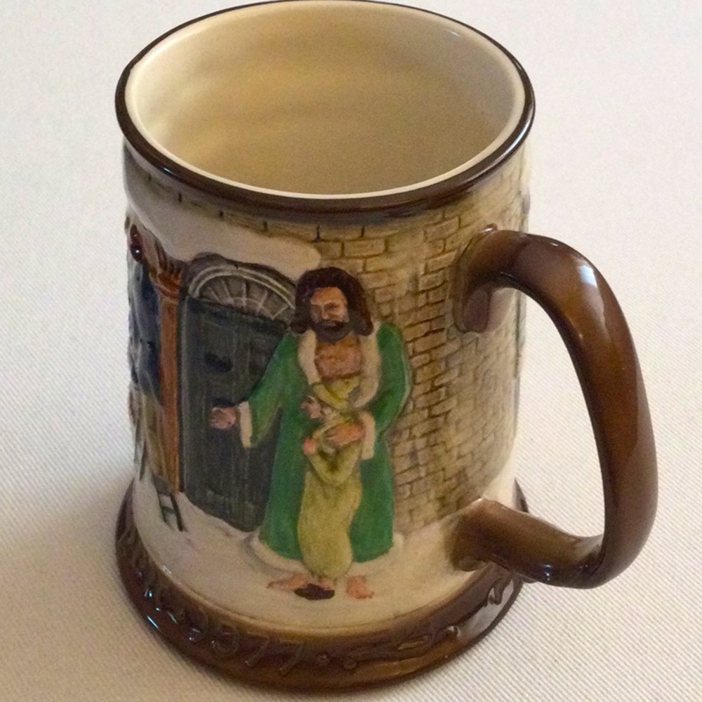 Beswick - Royal Doulton Group Mug - Dickens Christmas Carol 1977